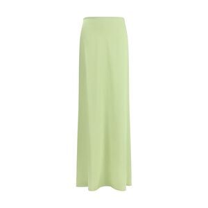 Kristina Ti Women Classic Long Silk Skirt